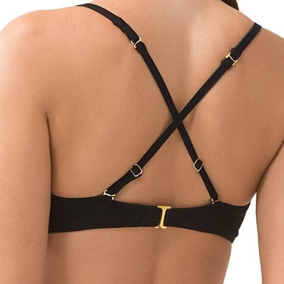 Smart & Sexy Swim Secret Convertible Push-Up Bikini Top, 32B - Picture 3 of 4